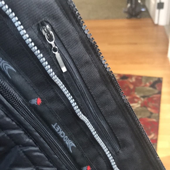 Unisex Joe Rocket Motorcycle Jacket w/liner, shoulder, elbow pads Sz L (SKU B) - Picture 5 of 10